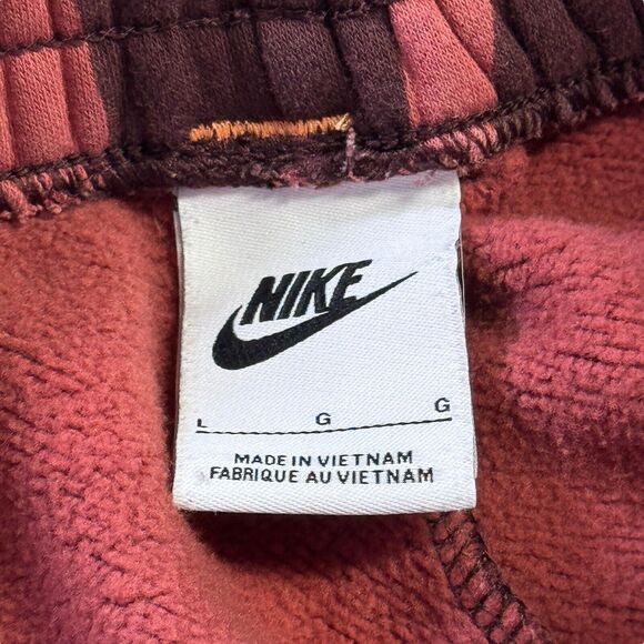 Nike DV3215-691 A.I.R. Cody Hudson Flyease Large Kids Maroon Sweatpants Jungle - Picture 7 of 10